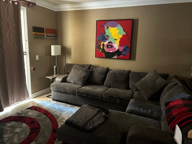 Living room - 210 E Flamingo Rd