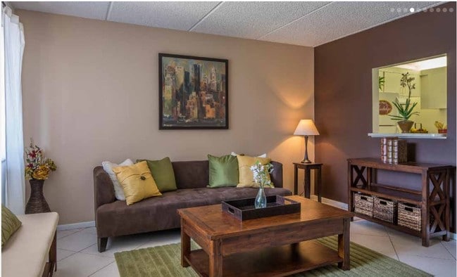 Living Room - Coronado Springs Apartments