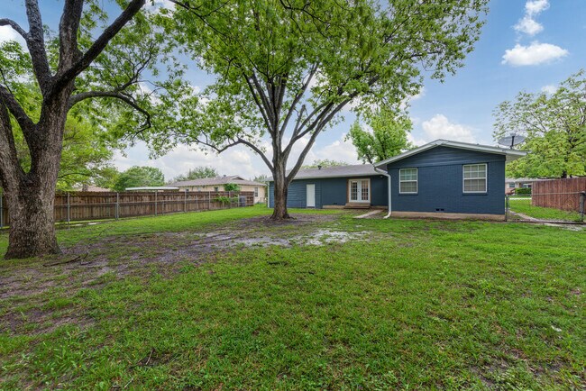 Back yard - 6708 Manor Dr