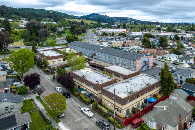 SE Aerial View - Knowland Park Townhomes