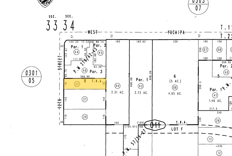 Plat Map - 12157 12th St