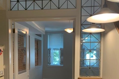 veiw from kitchen into front bdrm or living r - 1047 S Charles St