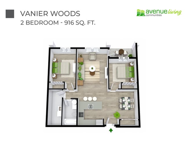 Floorplan - Vanier Woods