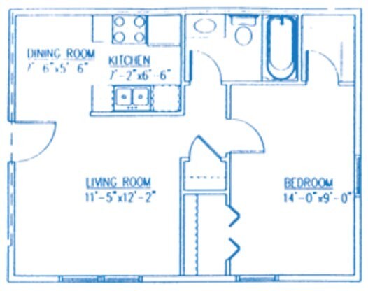 Floor plan - 131 N Hyland Ave