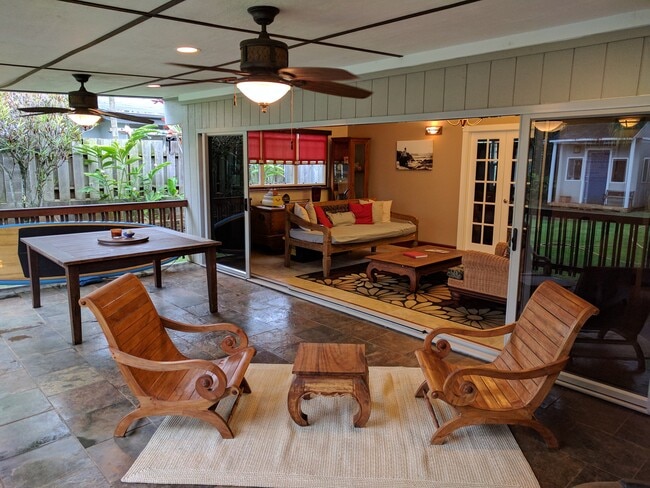 Covered Lanai - 1311 Manu Mele Street