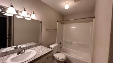 Spacious Restroom with Linen Closet - The Terraces on Brompton Apartments