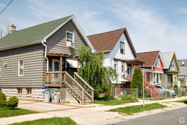 Bungalows are a popular style of house in the area.