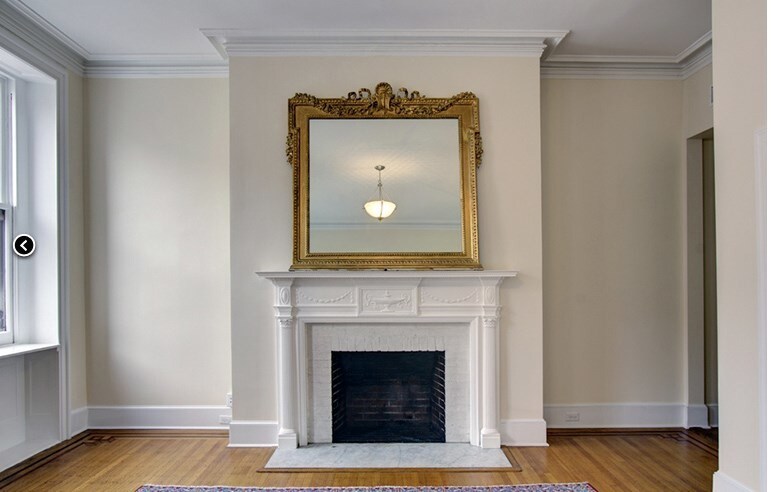 Fire place Master bedroom - 1208 St Paul St