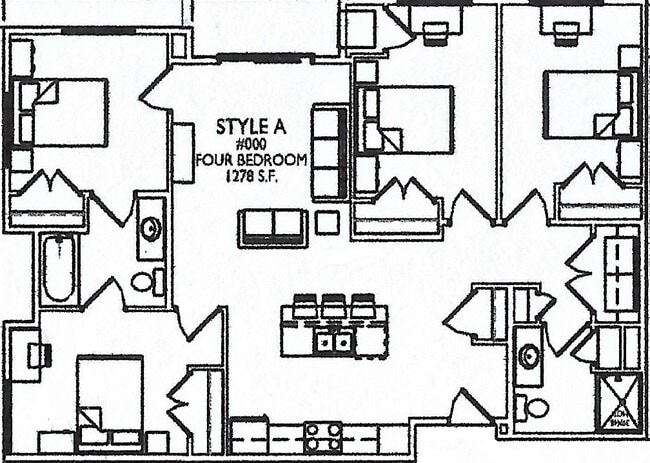 Floorplan - 500 N Tratt St