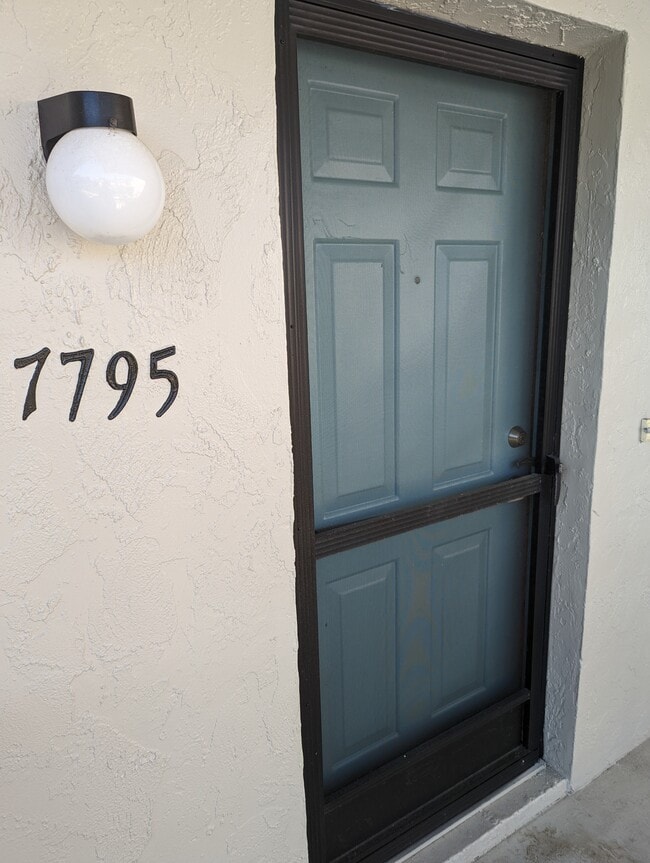Front Door - 7795 Eagle Creek Drive