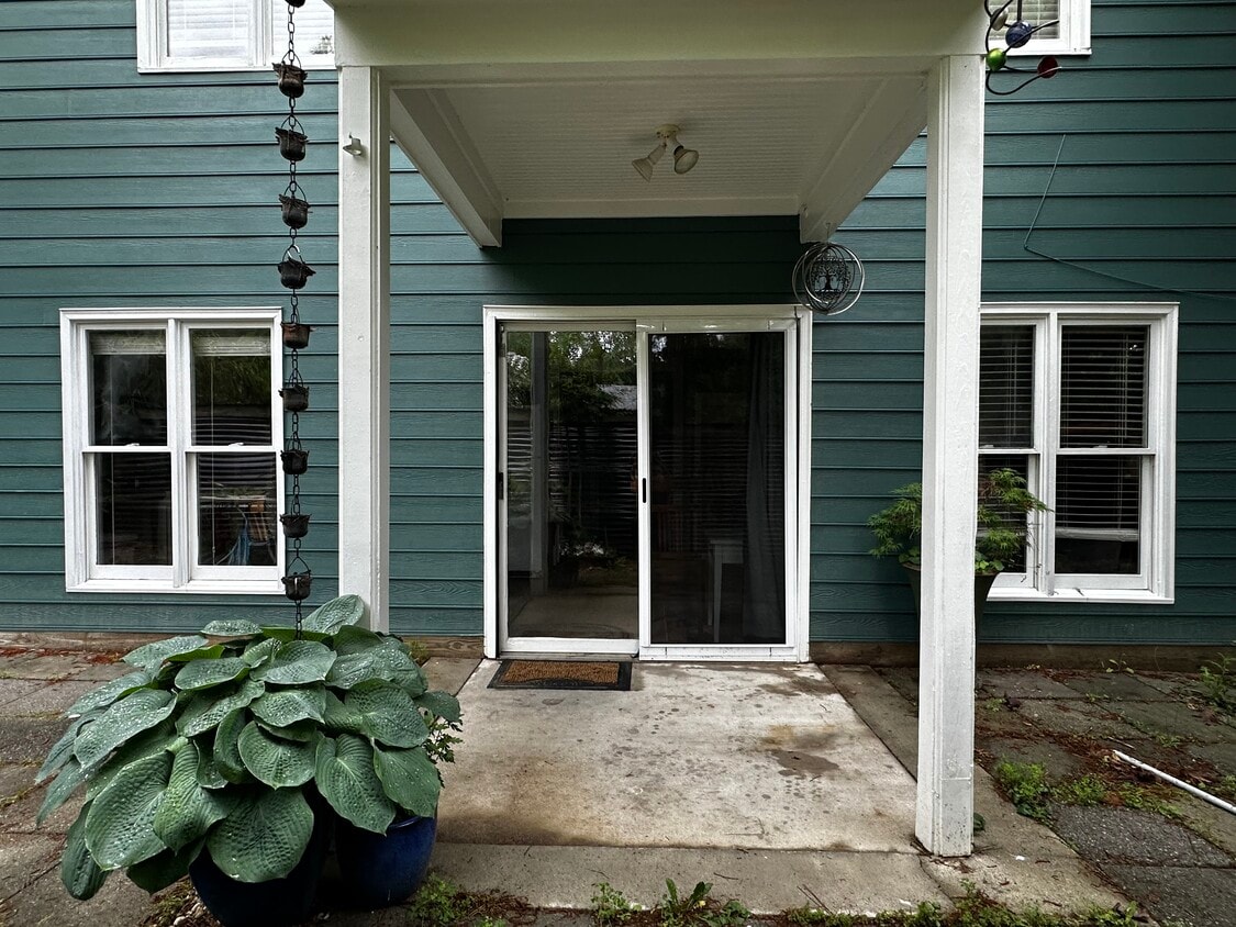 Front door to apartment - 108 Lisa Dr