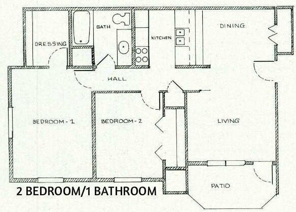 2HAB/1BA - Heather Ridge Apartments