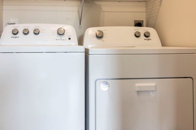 In-Home, Full Size Washer/Dryers - The James Apartments