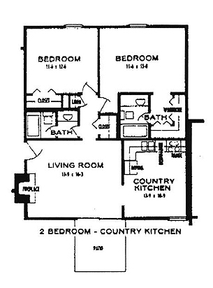 2HAB/2BA - Craigmont Apartments