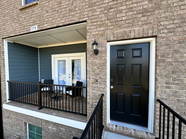 Front door - 579 Forestville Rd