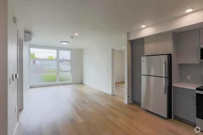 2 habitaciones, 2 baños - 782 pies cuadrados - Sala de estar - 26FIFTY