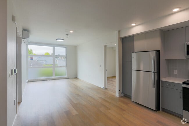 2BR, 2BA - 782SF - Living Room - 26FIFTY
