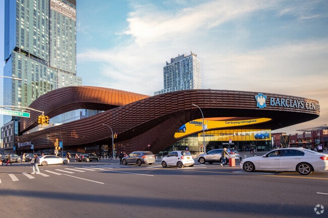Barclays Center is a short trip from Clinton Hill.
