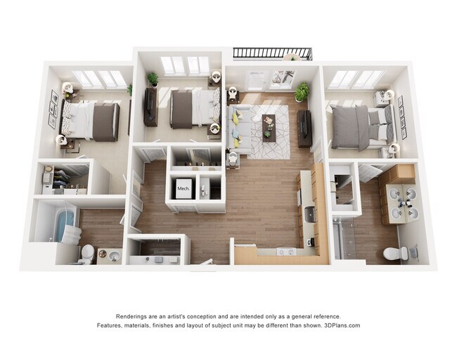 Plano de planta - Westerville Crossing