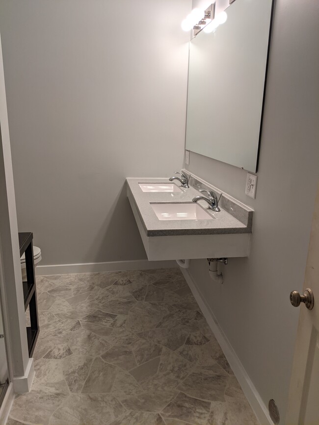 Newly remodeled bathroom - 9 S Dubuque St