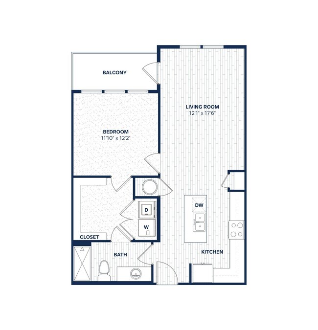Plano de planta - The Parker Aiken