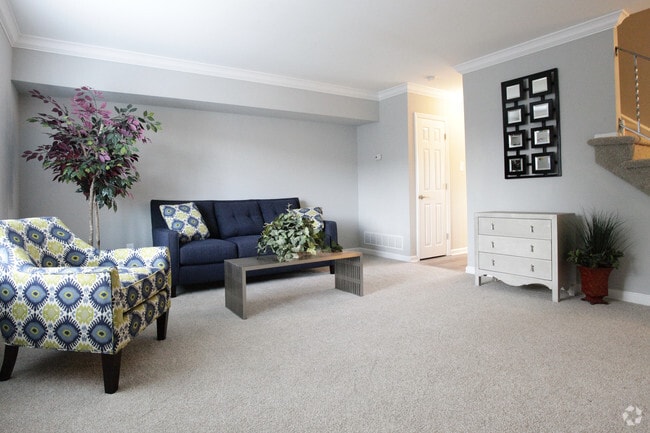 Living Room - Park Crossing Apartment Homes