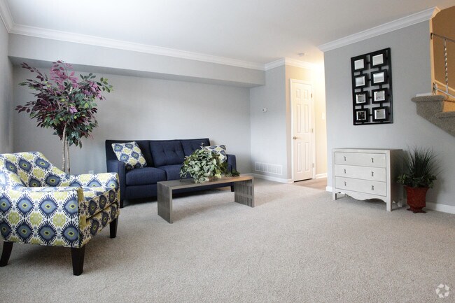 Sala de estar - Park Crossing Apartment Homes
