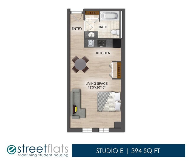 Foto del edificio - E Street Flats - Student Housing