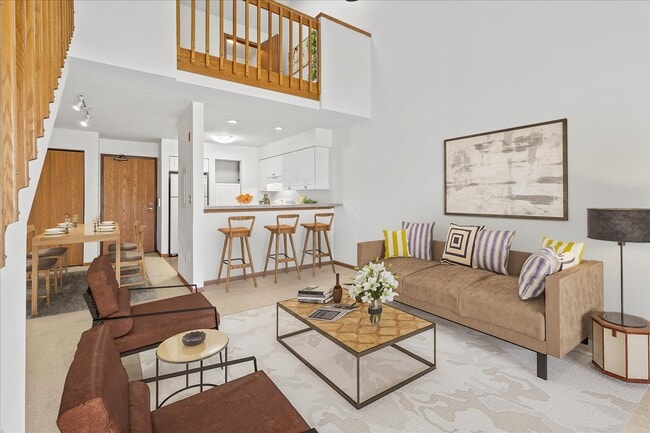 Loft de 1 habitación, sala de estar - Appleton Place Associates, LLC