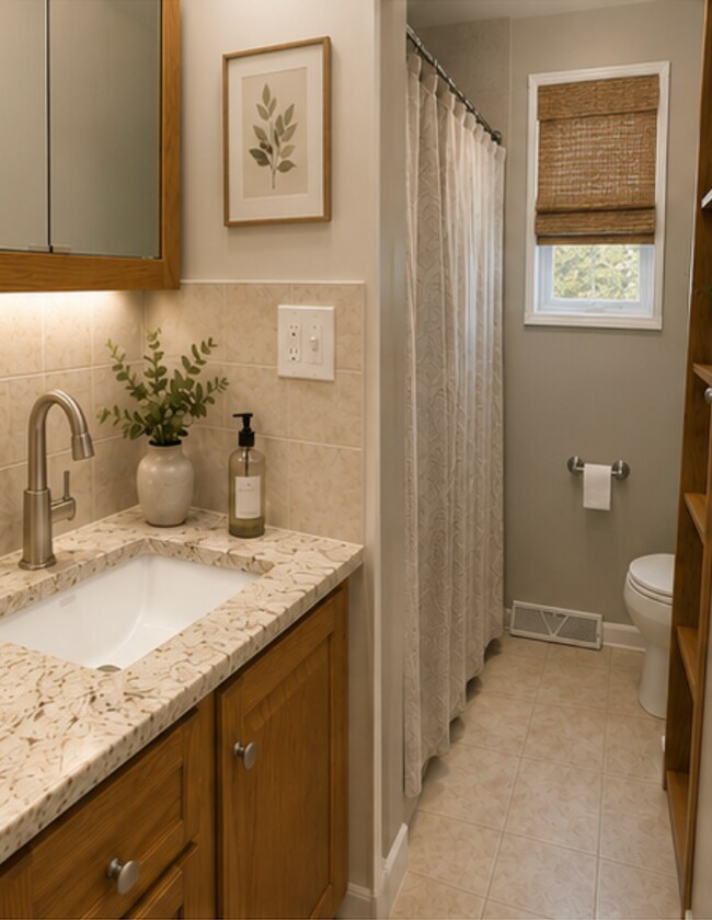 ¡Baño de granito recién renovado! - 26 Patricia Ln