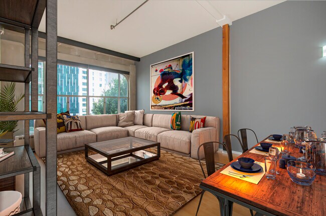Big Windows, Exposed Beams - 18 Lansing St