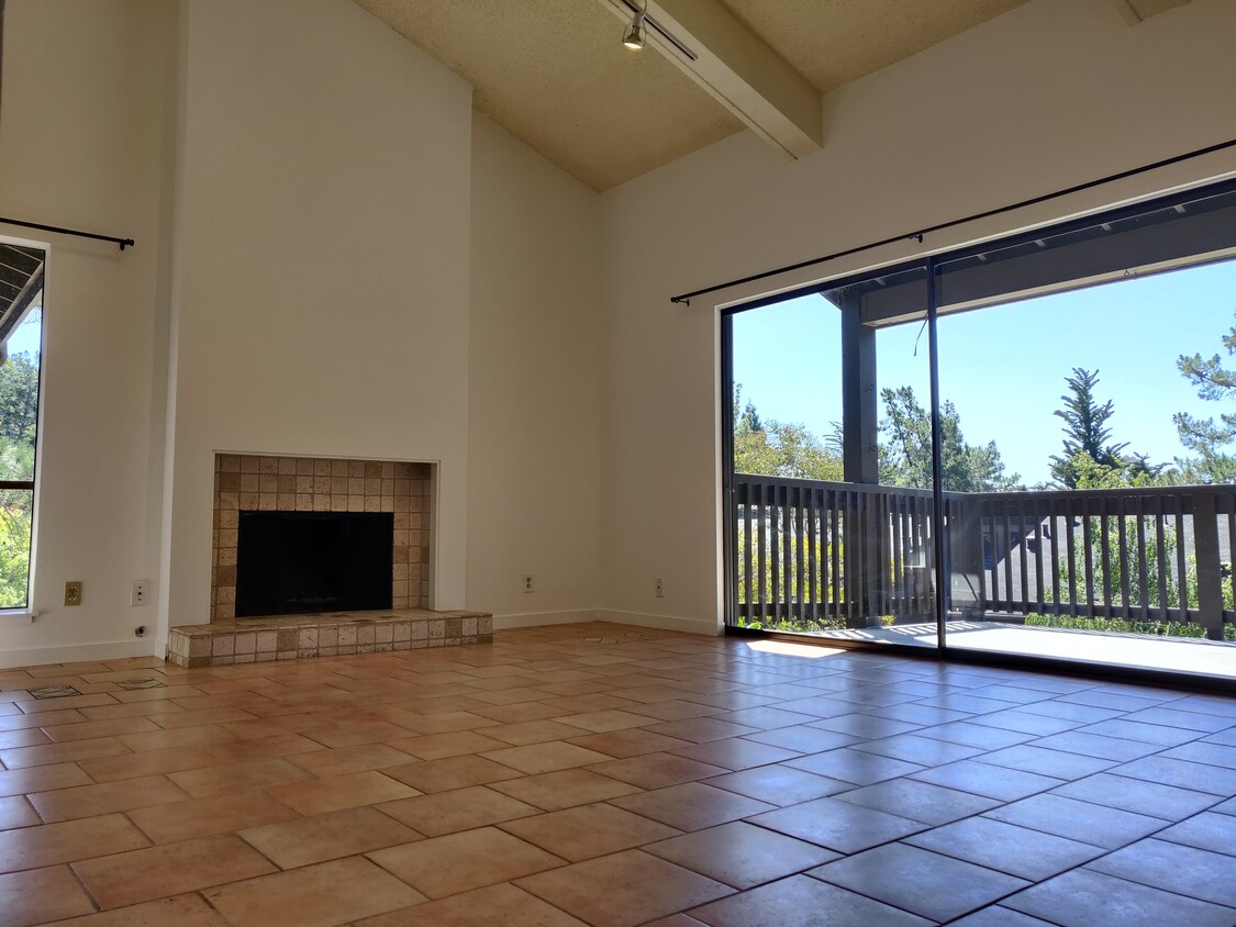 Living room and balcony - 3392 Brittan Ave