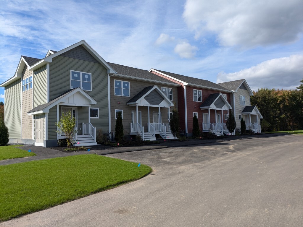 Front of Typical Building - Rose Meadows