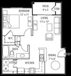 One Bedroom / One Bath