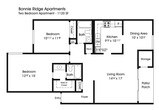 2BR 2BA (1120sf)