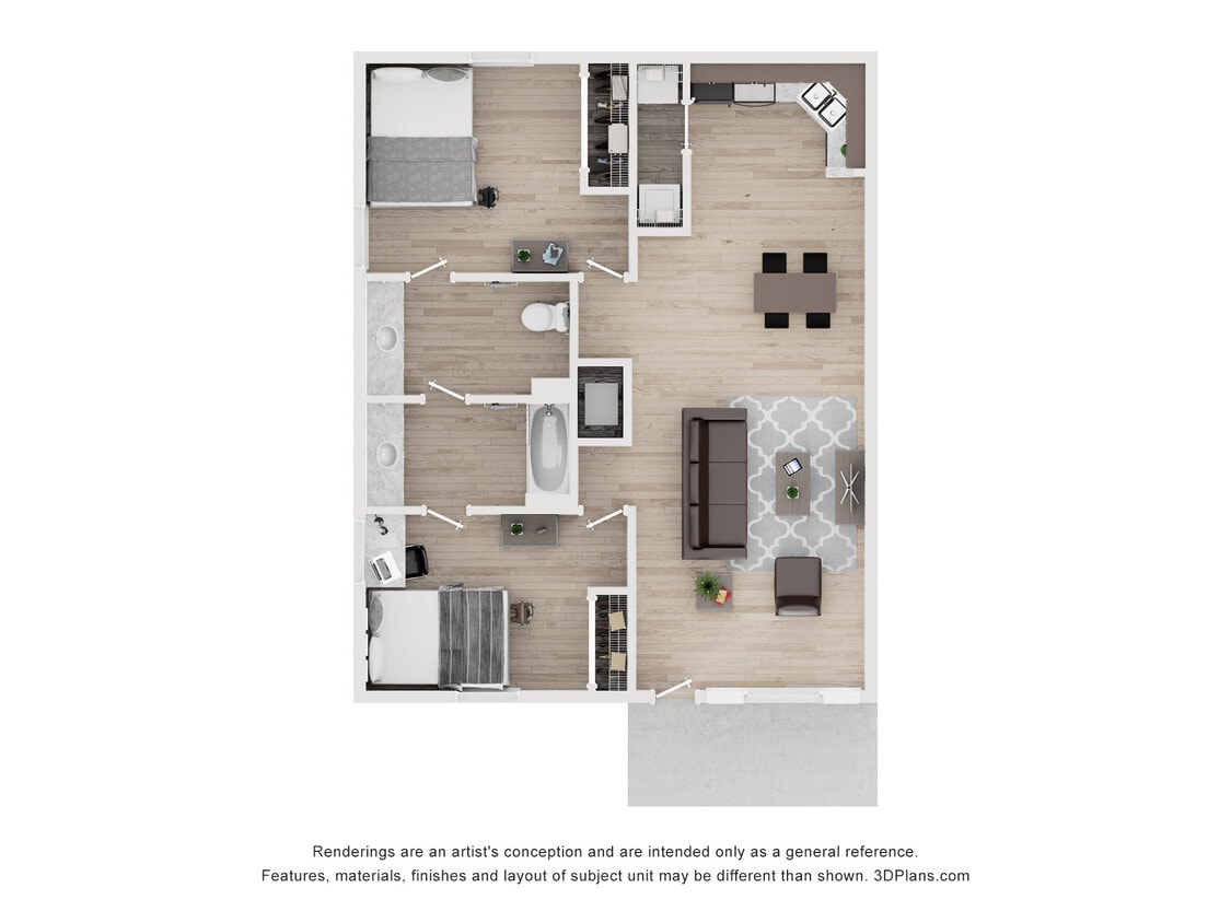 Floorplan - Maison Burbank