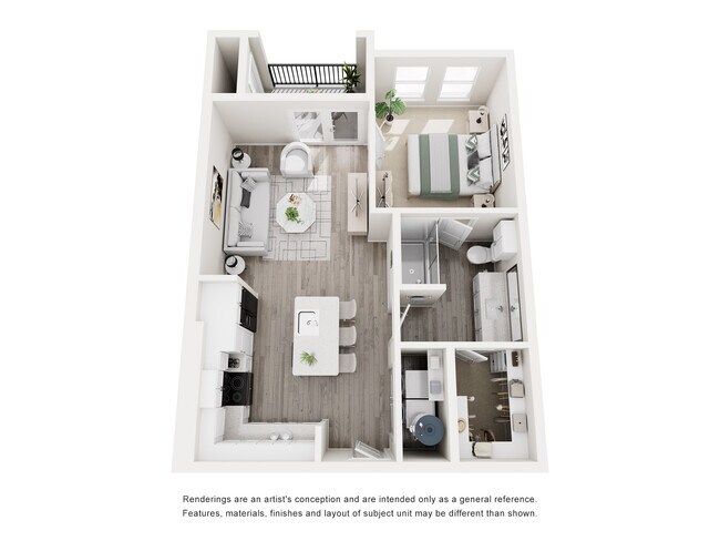 Plano de planta - Estates at Ferguson