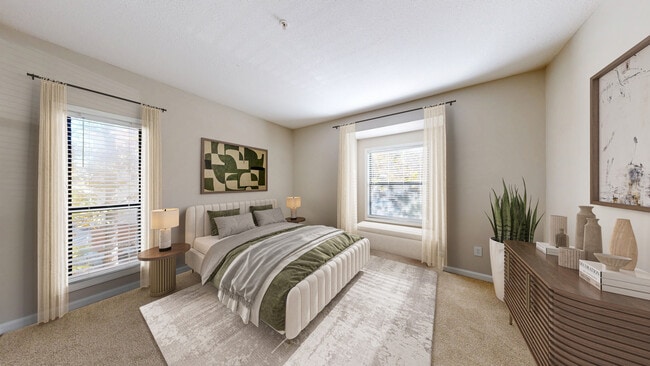 Spacious and stylish—your personal sanctuary bedroom awaits. - Sugar Mill Apartments