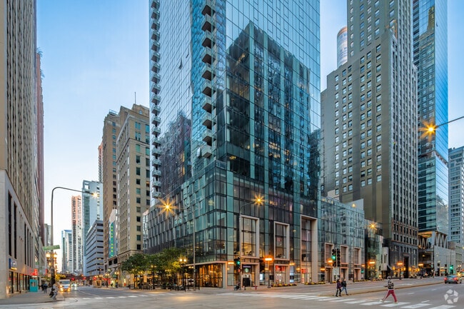 View from Michigan Ave. - MILA