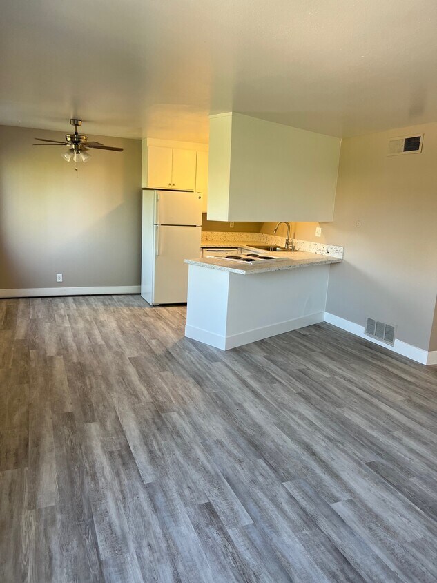 Beautiful granite counter tops_ eat in dining room_ spacious floor plan - River Park Vista Apartments