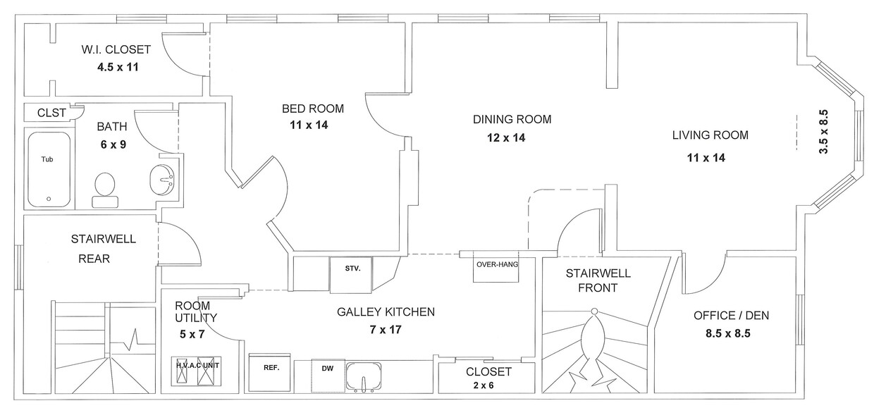 Floor Plan - 121 Ontario St