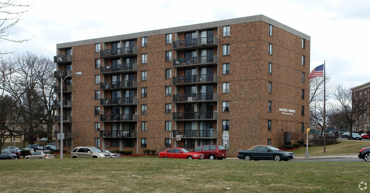 Front of Building - Holyoke Towers