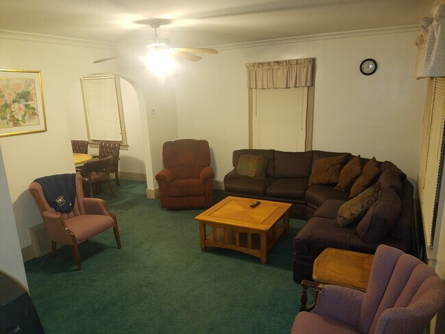 Living Room - Fully Furnished, Utilities Included - 802 Dupont St
