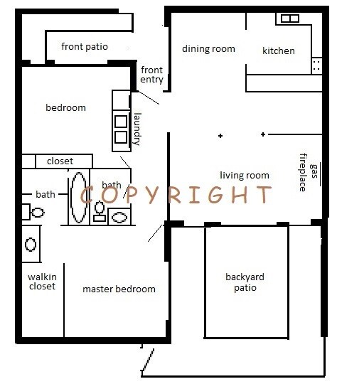 plano de planta - 2105 Huntington St