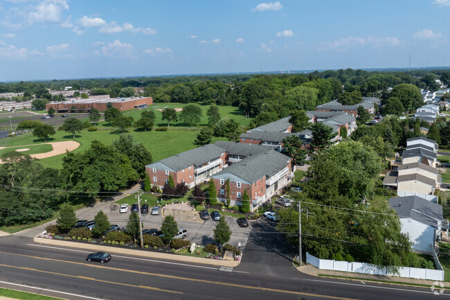 Aerial View - The Courtyards at Bensalem