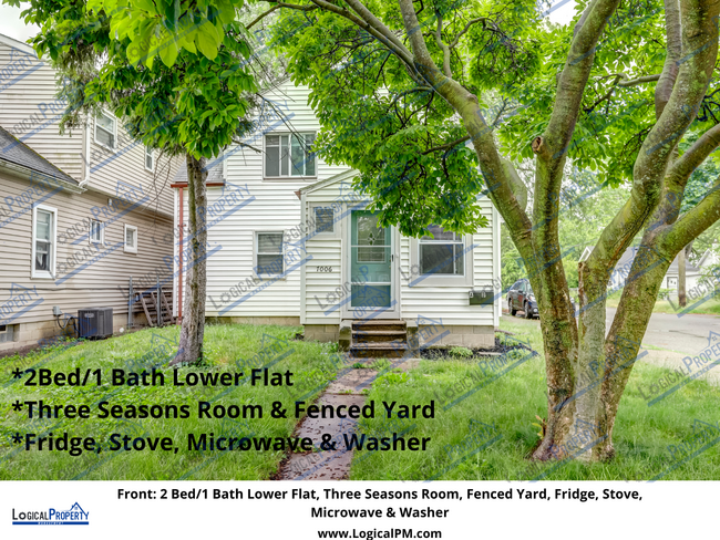 Building Photo - 2/1 Lower Flat w/ 3 Seasons Room, Fncd-in ...