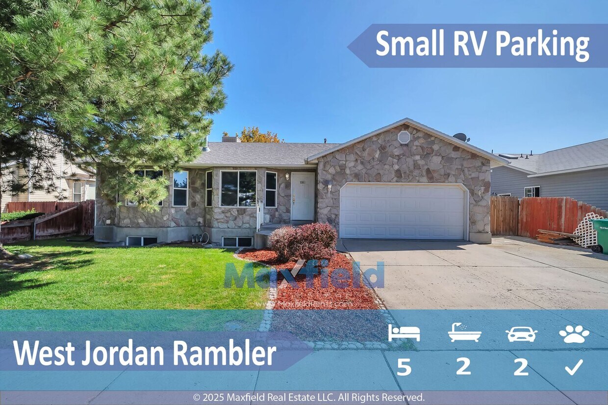 Primary Photo - West Jordan Rambler 5 BD 2 BA 2 GA