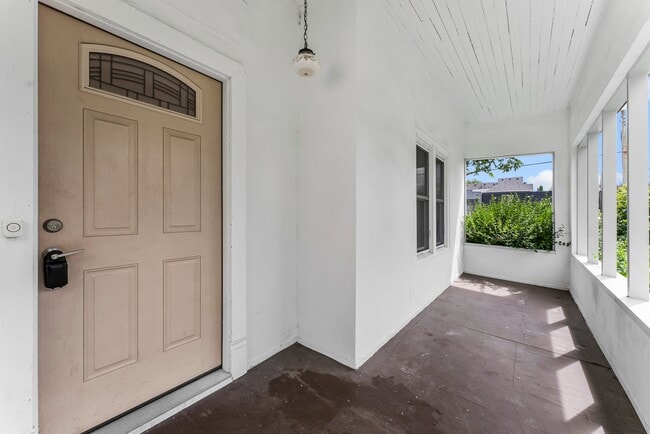 Upper unit front door and porch - 2559 Aldrich Ave S