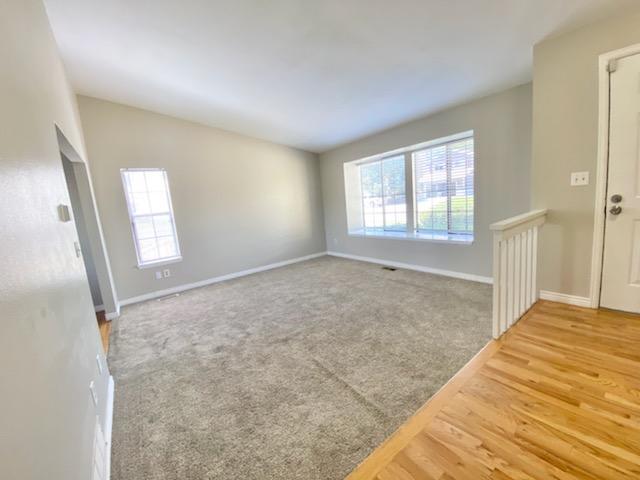 The living room gets a lot of natural light. - 513 Southpark Rd