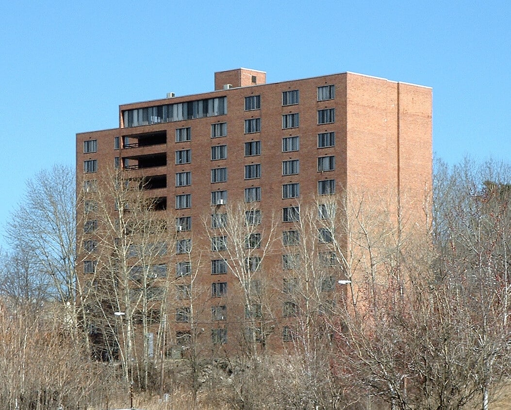 View from the west - Valley View Terrace Apartments